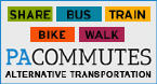 Visit the PA Commutes Web Site - Alternative Transportation in Pennsylvania
